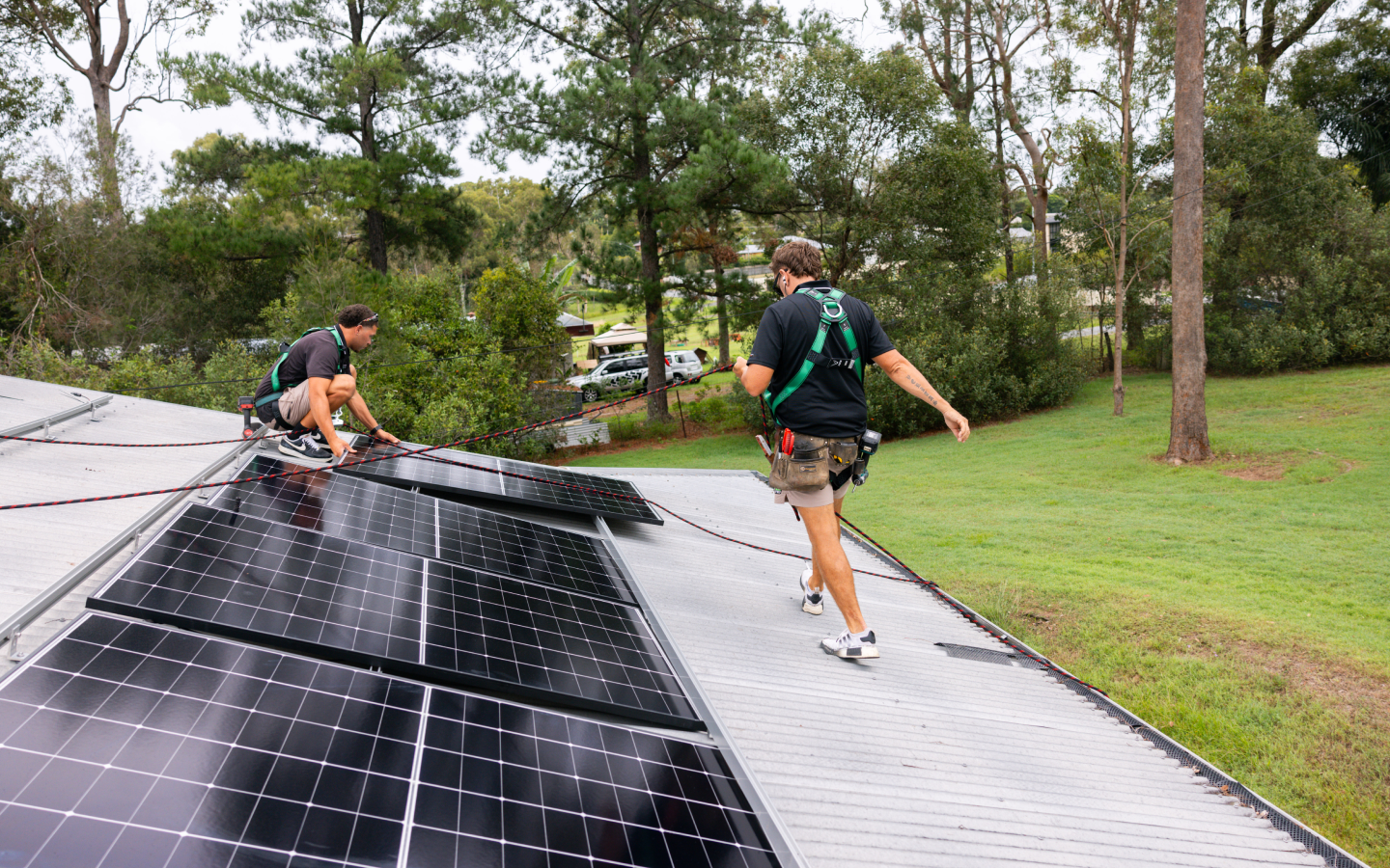 Clean Energy for Every Queensland Home logo